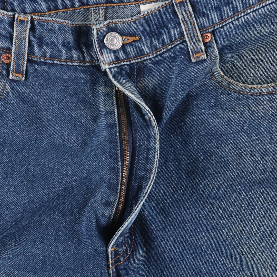 90'S Levi's 00550-4886 Relaxed Fit Tapered Denim Pants, Men's, Size 35 (Vintage) cotton blue type Vintage Second Hand
