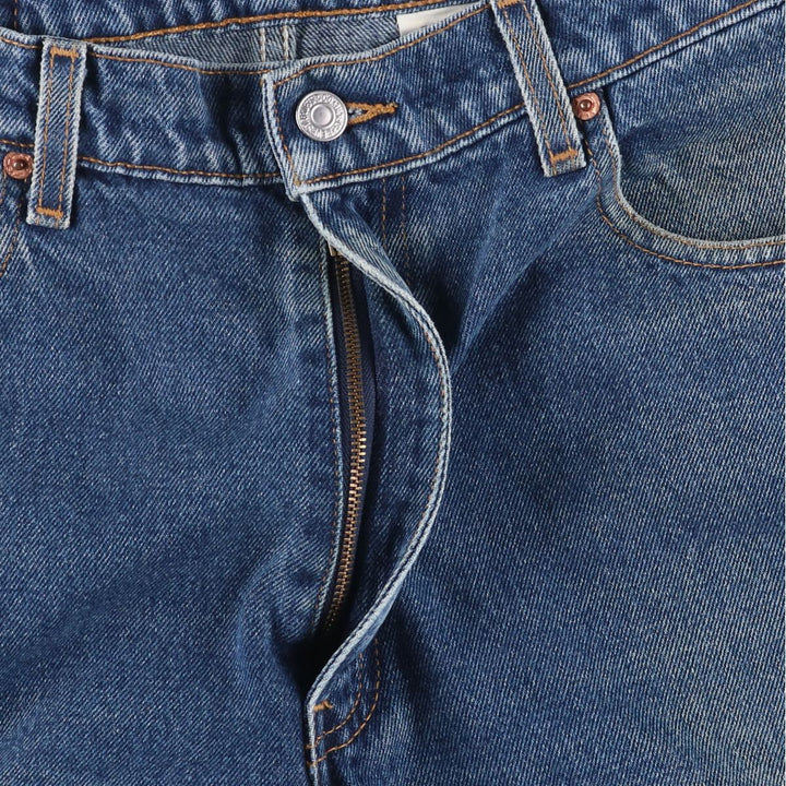 90'S Levi's 00550-4886 Relaxed Fit Tapered Denim Pants, Men's, Size 35 (Vintage) cotton blue type Vintage Second Hand