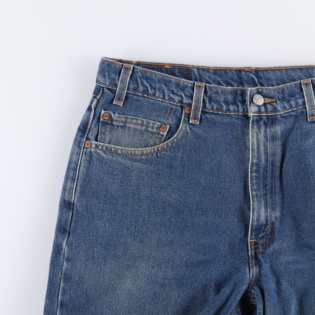 90'S Levi's 00550-4886 Relaxed Fit Tapered Denim Pants, Men's, Size 35 (Vintage) cotton blue type Vintage Second Hand