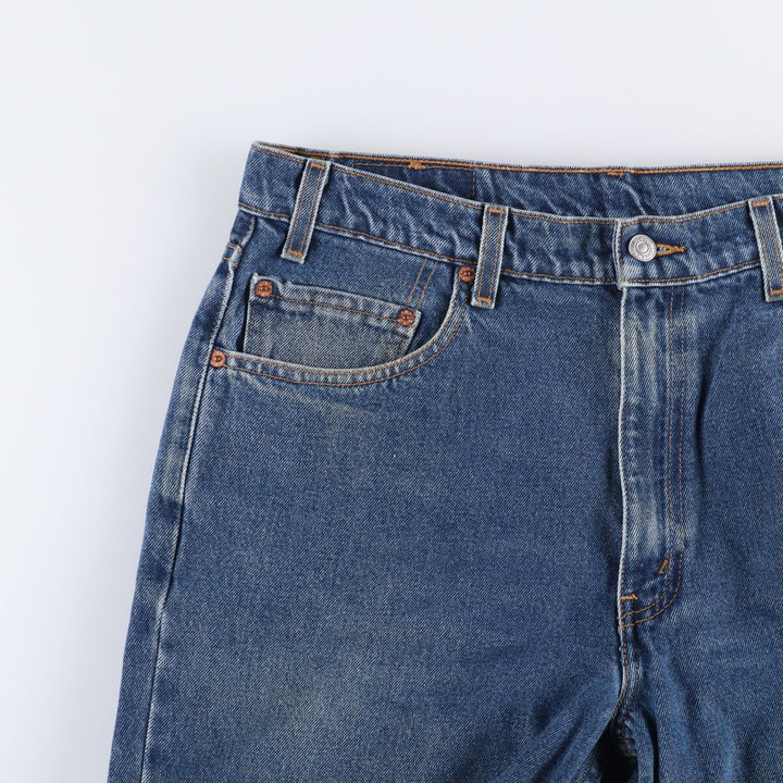 90'S Levi's 00550-4886 Relaxed Fit Tapered Denim Pants, Men's, Size 35 (Vintage) cotton blue type Vintage Second Hand