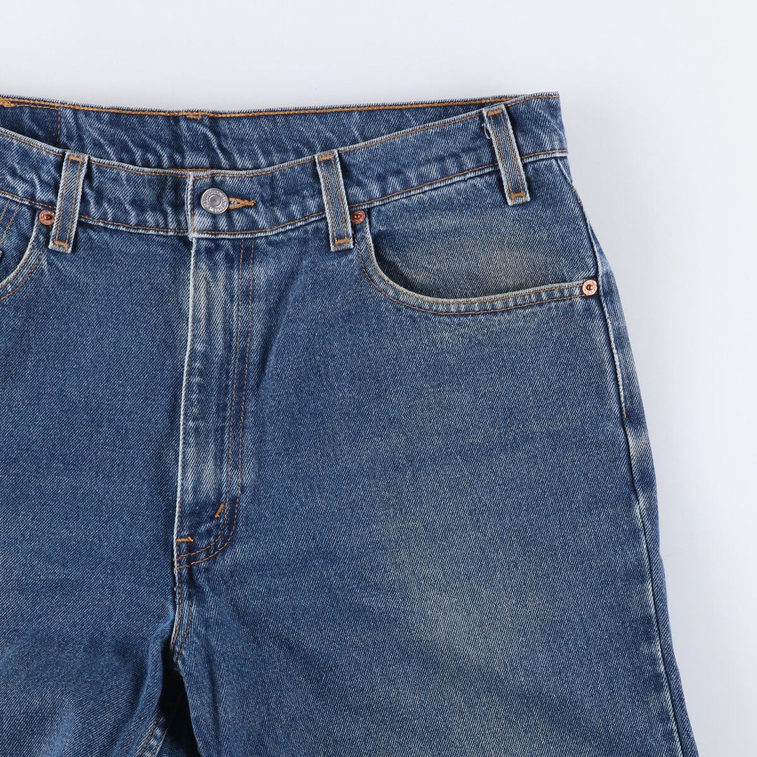 90'S Levi's 00550-4886 Relaxed Fit Tapered Denim Pants, Men's, Size 35 (Vintage) cotton blue type Vintage Second Hand