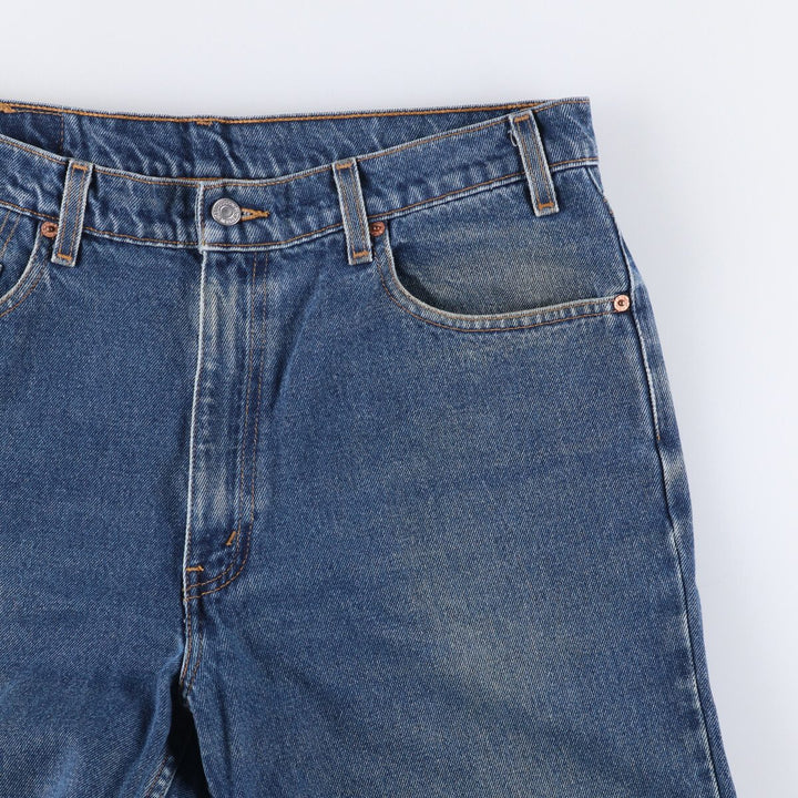 90'S Levi's 00550-4886 Relaxed Fit Tapered Denim Pants, Men's, Size 35 (Vintage) cotton blue type Vintage Second Hand