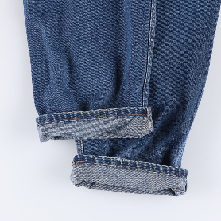 90'S Levi's 00550-4886 Relaxed Fit Tapered Denim Pants, Men's, Size 35 (Vintage) cotton blue type Vintage Second Hand