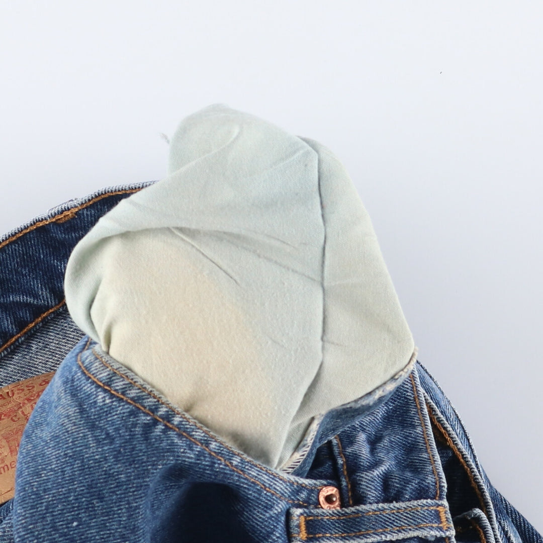 90'S Levi's 00550-4886 Relaxed Fit Tapered Denim Pants, Men's, Size 35 (Vintage) cotton blue type Vintage Second Hand