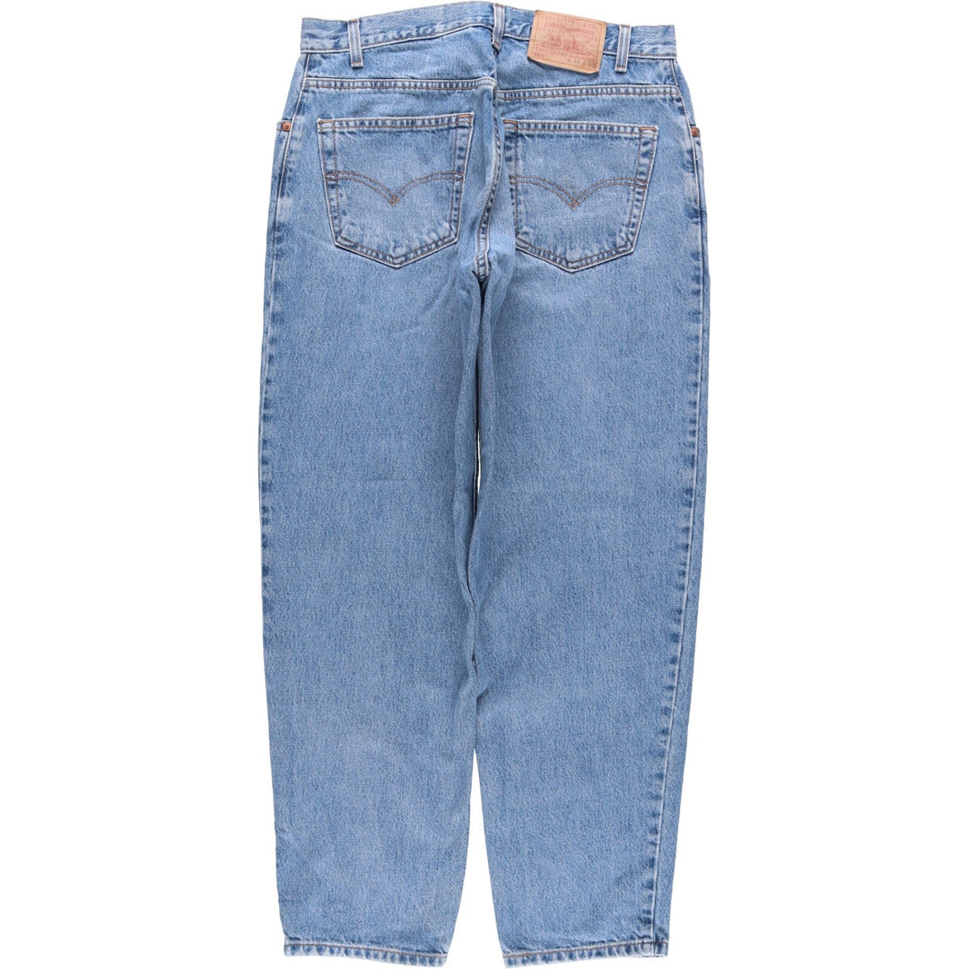 2000'S Levi's 560 Loose Fit Tapered Denim Pants, Men's Size 34 cotton blue type Vintage Second Hand