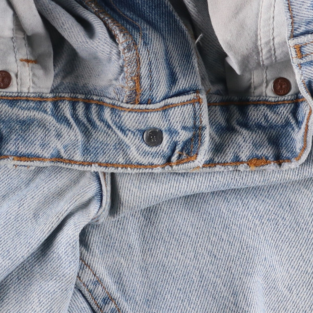 90'S Levi's 550 Relaxed Fit Tapered Denim Pants with Orange Tab, Men's Size 33 (Vintage) cotton Blue type light blue Vintage Second Hand