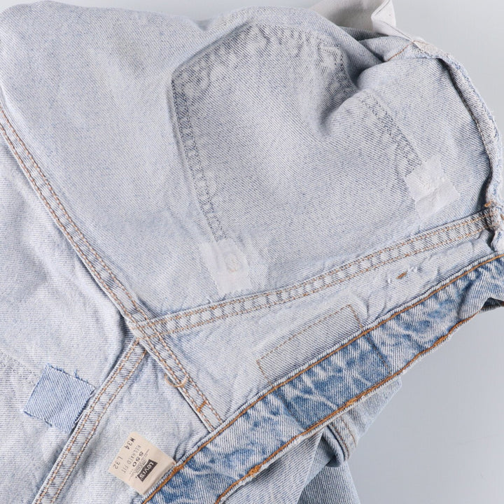 90'S Levi's 550 Relaxed Fit Tapered Denim Pants with Orange Tab, Men's Size 33 (Vintage) cotton Blue type light blue Vintage Second Hand