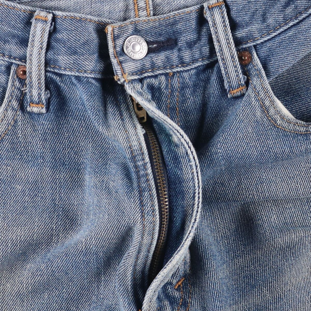 Levi's 550 Relaxed Fit Tapered Denim Pants for Men, W35 cotton blue type Vintage Second Hand