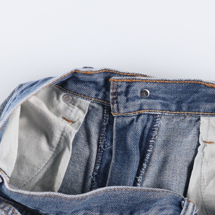 Levi's 550 Relaxed Fit Tapered Denim Pants for Men, W35 cotton blue type Vintage Second Hand