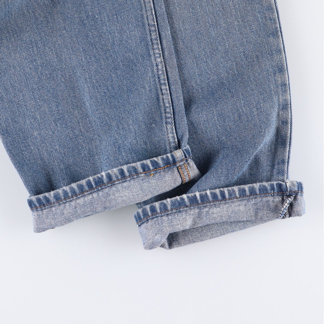 Levi's 550 Relaxed Fit Tapered Denim Pants for Men, W35 cotton blue type Vintage Second Hand