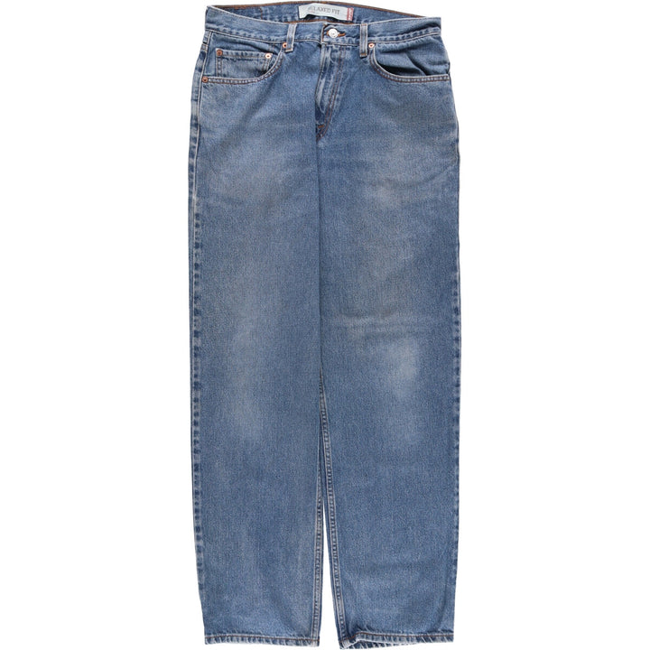 Levi's 550 Relaxed Fit Tapered Denim Pants for Men, W32 equivalent cotton blue type Vintage Second Hand