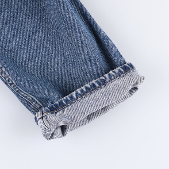 Levi's 550 Relaxed Fit Tapered Denim Pants for Men, W32 equivalent cotton blue type Vintage Second Hand