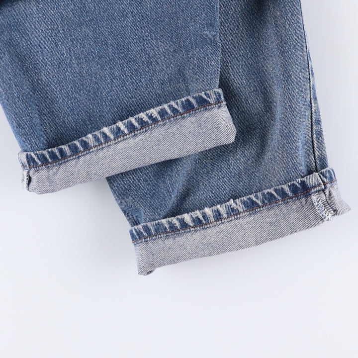 Levi's 550 Relaxed Fit Tapered Denim Pants for Men, W32 equivalent cotton blue type Vintage Second Hand