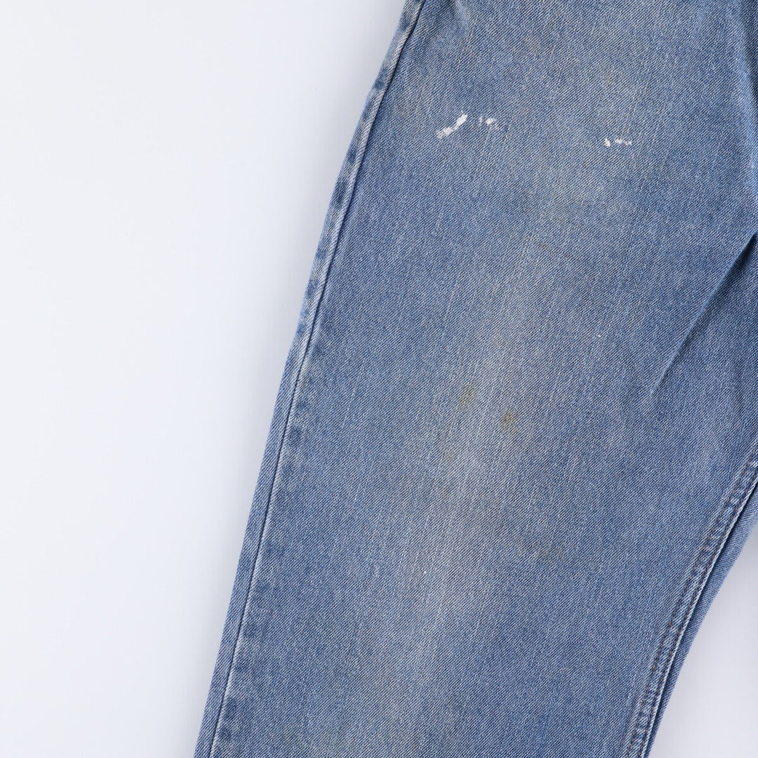 Levi's 550 Relaxed Fit Tapered Denim Pants for Men, W34 equivalent cotton blue type Vintage Second Hand
