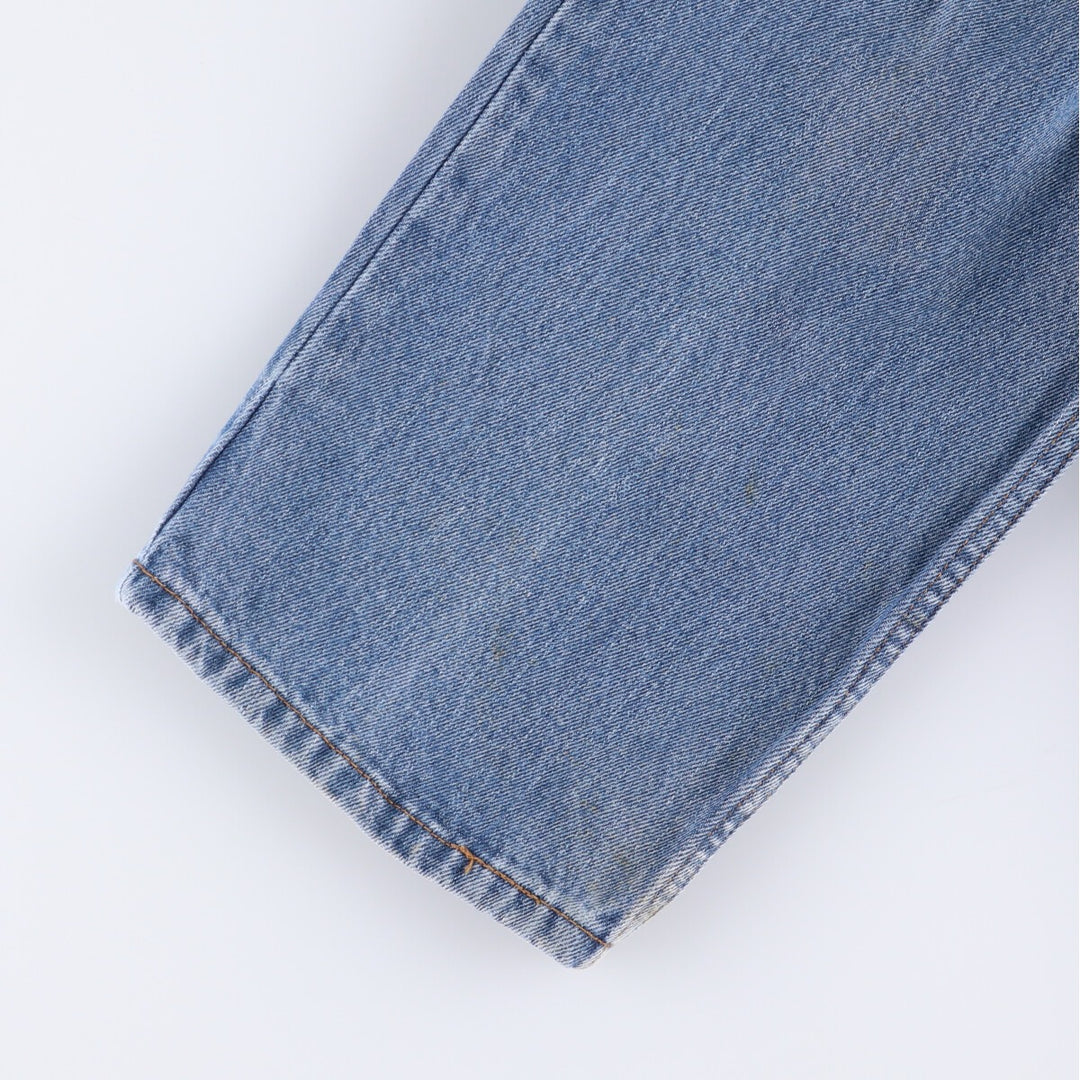 Levi's 550 Relaxed Fit Tapered Denim Pants for Men, W34 equivalent cotton blue type Vintage Second Hand