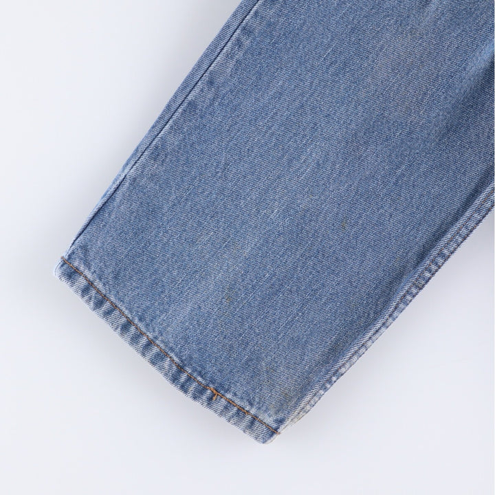 Levi's 550 Relaxed Fit Tapered Denim Pants for Men, W34 equivalent cotton blue type Vintage Second Hand