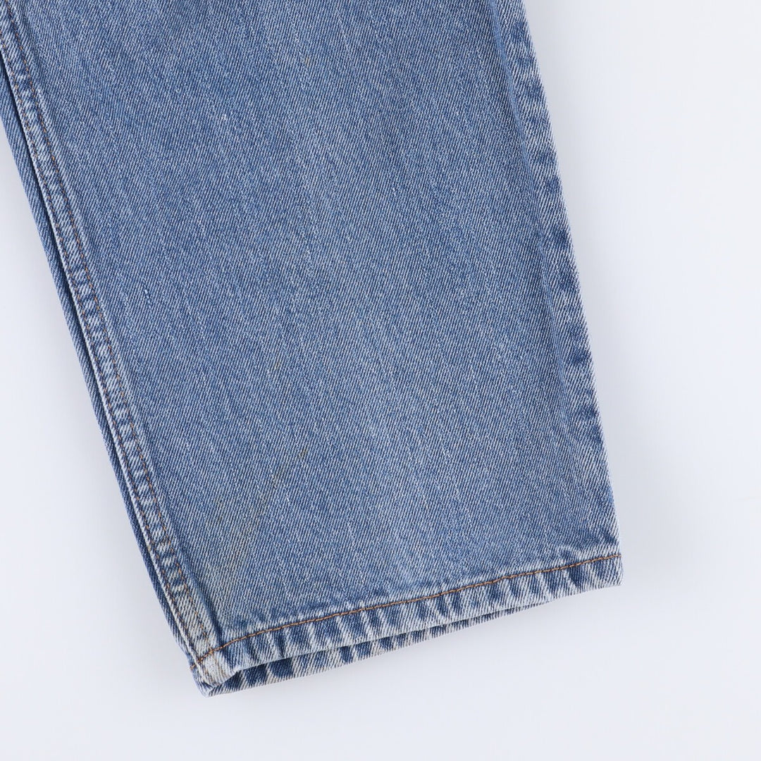Levi's 550 Relaxed Fit Tapered Denim Pants for Men, W34 equivalent cotton blue type Vintage Second Hand