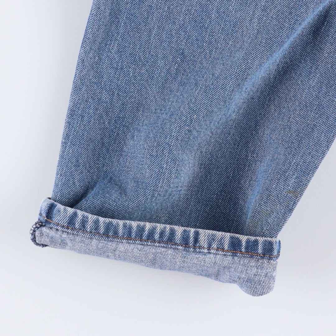Levi's 550 Relaxed Fit Tapered Denim Pants for Men, W34 equivalent cotton blue type Vintage Second Hand