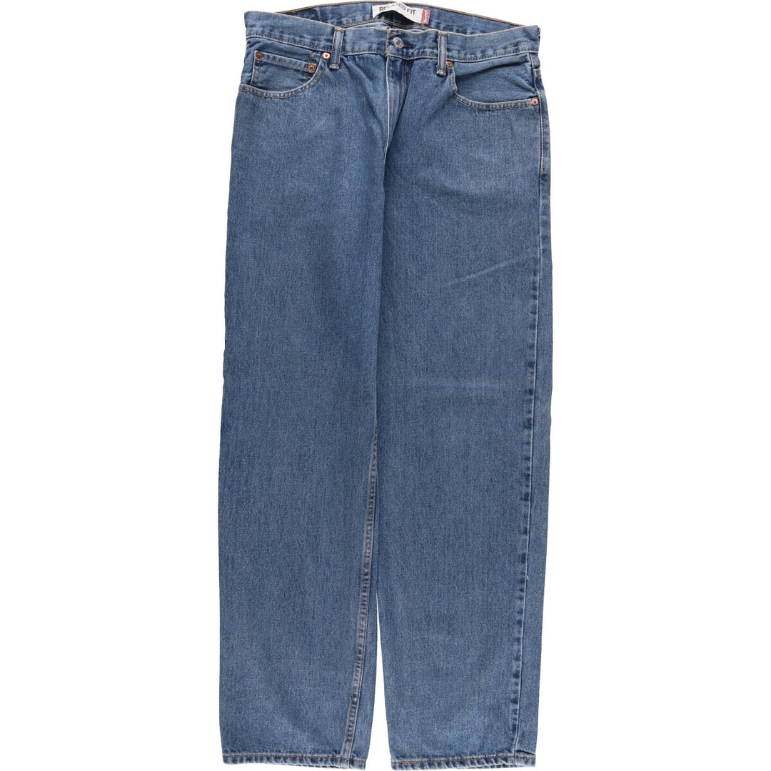 Levi's 550 Relaxed Fit Tapered Denim Pants for Men, W33 cotton blue type Vintage Second Hand