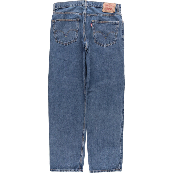 Levi's 550 Relaxed Fit Tapered Denim Pants for Men, W33 cotton blue type Vintage Second Hand