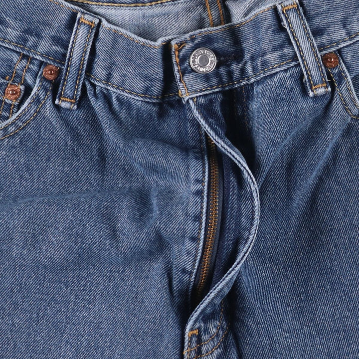 Levi's 550 Relaxed Fit Tapered Denim Pants for Men, W33 cotton blue type Vintage Second Hand