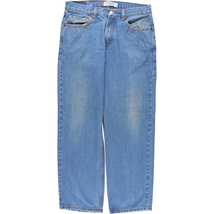 Levi's 550 Relaxed Fit Tapered Denim Pants for Men, W33 cotton blue type Vintage Second Hand