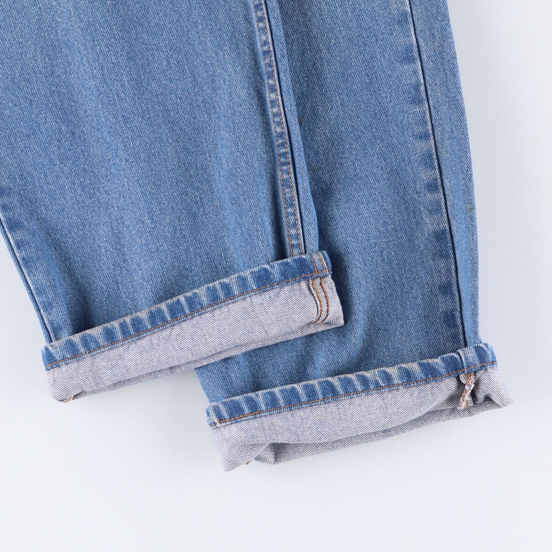 Levi's 550 Relaxed Fit Tapered Denim Pants for Men, W33 cotton blue type Vintage Second Hand