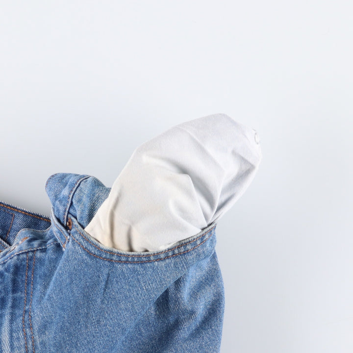 Levi's 550 Relaxed Fit Tapered Denim Pants for Men, W33 cotton blue type Vintage Second Hand