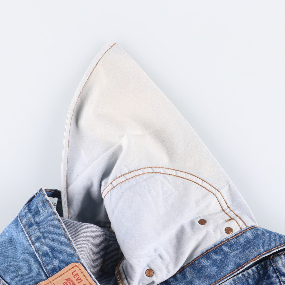 Levi's 550 Relaxed Fit Tapered Denim Pants for Men, W33 cotton blue type Vintage Second Hand