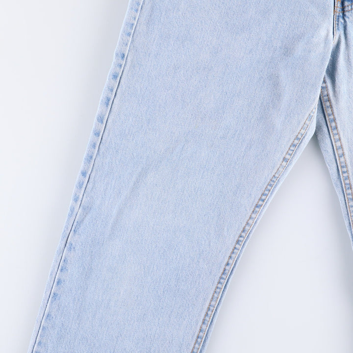 90'S Levi's 505 REGULAR FIT STRAIGHT LEG tapered denim pants made in USA men's w34 equivalent vintage cotton blue type Vintage Second Hand