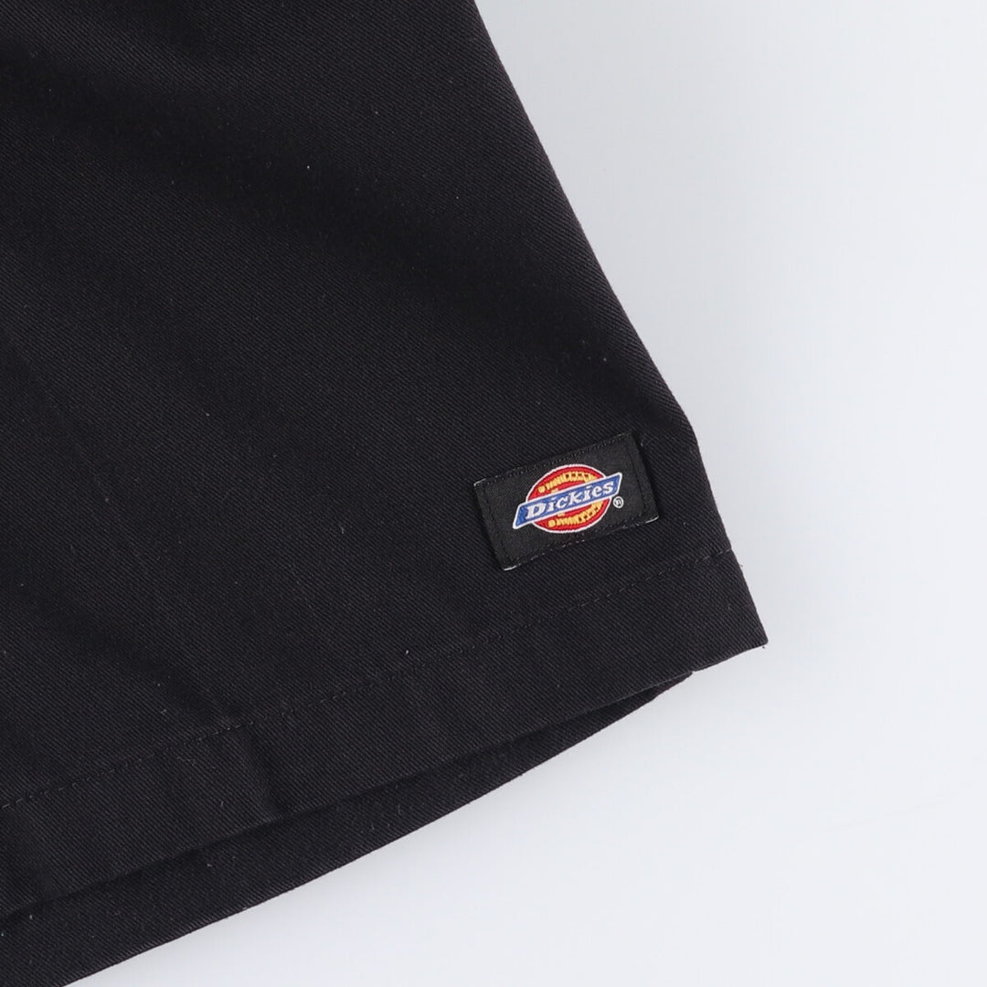 Dickies Work Shorts, Half Pants, Men's, W34 equivalent polyester black type Vintage Second Hand