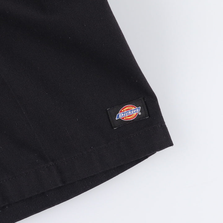 Dickies Work Shorts, Half Pants, Men's, W34 equivalent polyester black type Vintage Second Hand