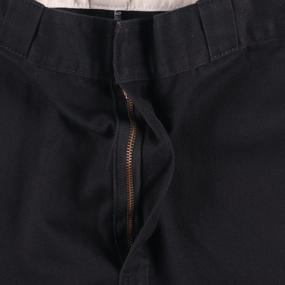Dickies Work Shorts, Half Pants, Men's, W34 equivalent polyester black type Vintage Second Hand