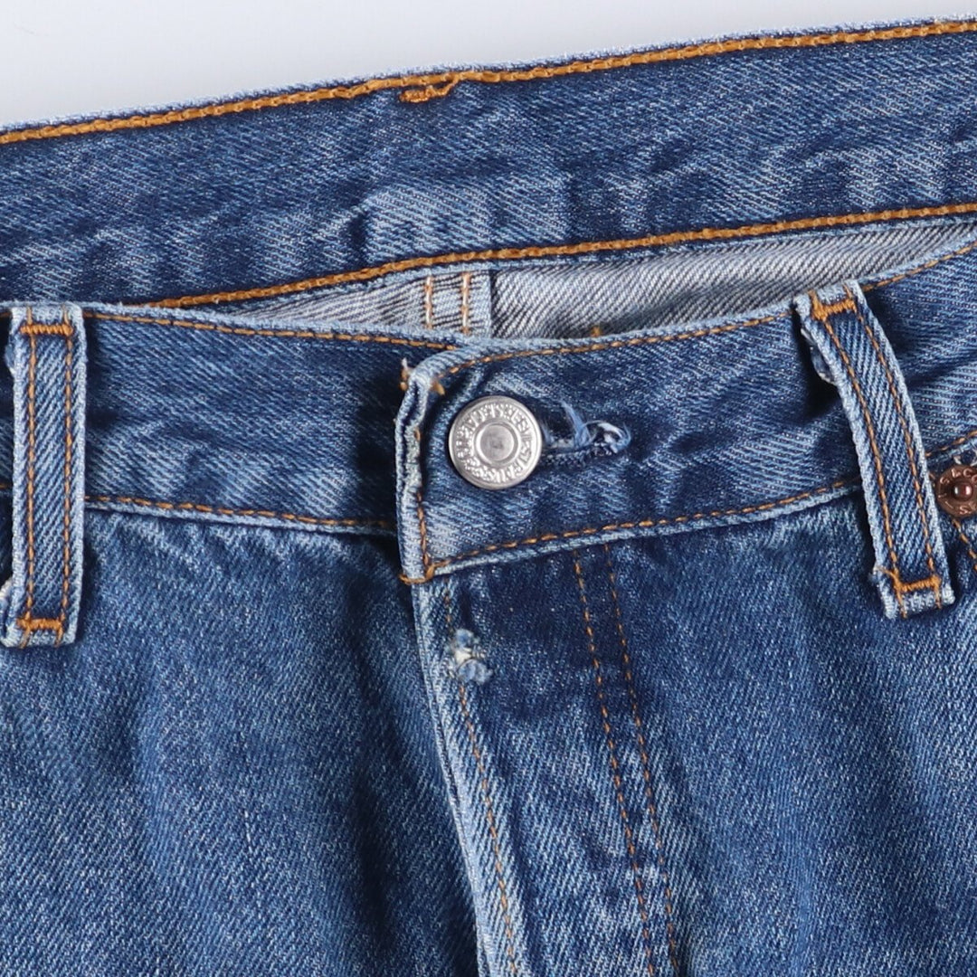 Levi's 501 Euro Model Straight Denim Pants Men's W36 cotton blue type Vintage Second Hand