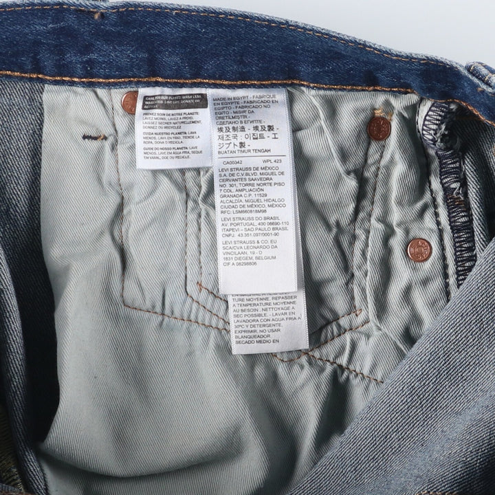 Levi's Levi's Premium Straight Denim Pants, Men's, Size 36 cotton blue type Vintage Second Hand