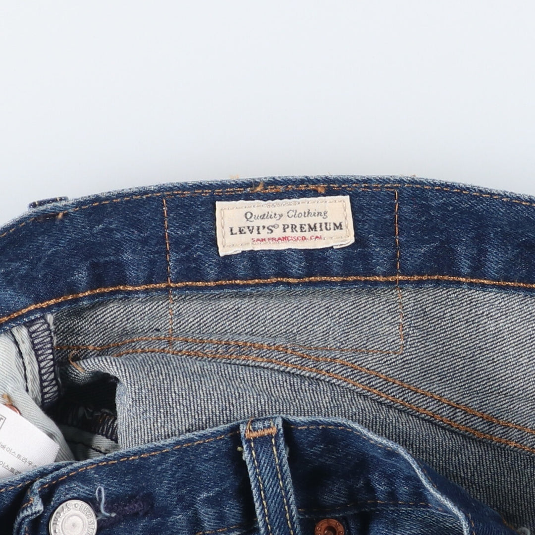 Levi's Levi's Premium Straight Denim Pants, Men's, Size 36 cotton blue type Vintage Second Hand
