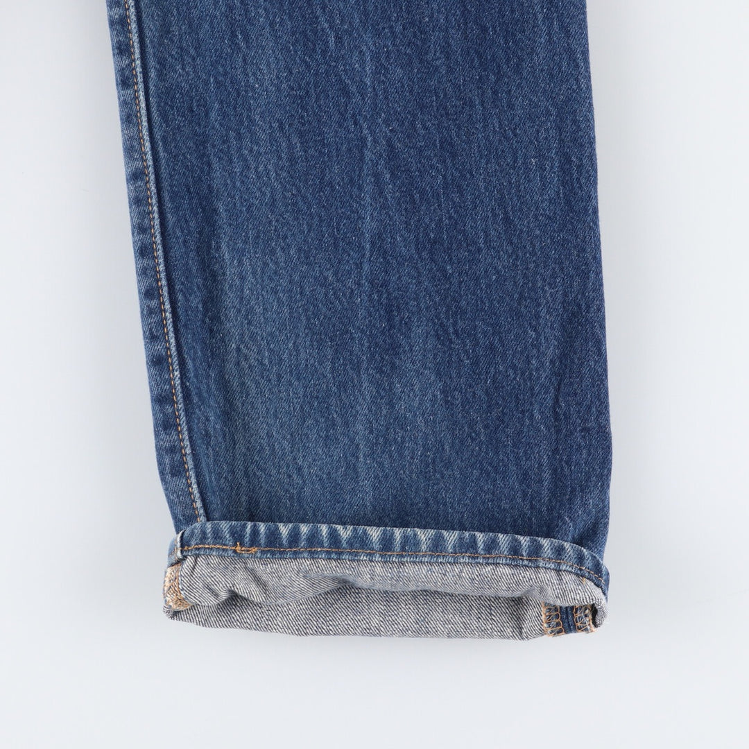 Levi's 501 straight denim pants for men, size W32 cotton blue type Vintage Second Hand