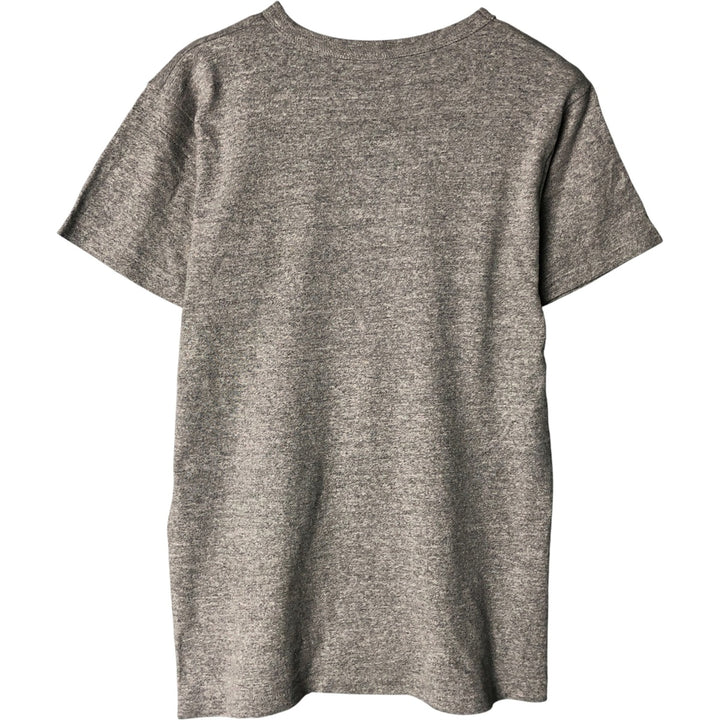 Champion Trico Tag Print T-Shirt, Made in USA, Men's Size Medium, Vintage cotton gray type Vintage Second Hand
