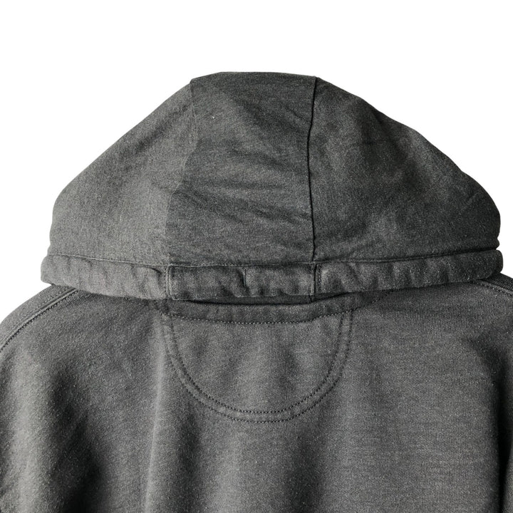 Carhartt Loose Fit Stars and Stripes Pullover Hoodie, Men's Size L cotton Charcoal Vintage Second Hand
