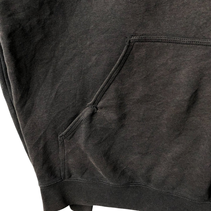 Carhartt ORIGINAL FIT sweatshirt pullover hoodie, men's size L unclear black type Vintage Second Hand