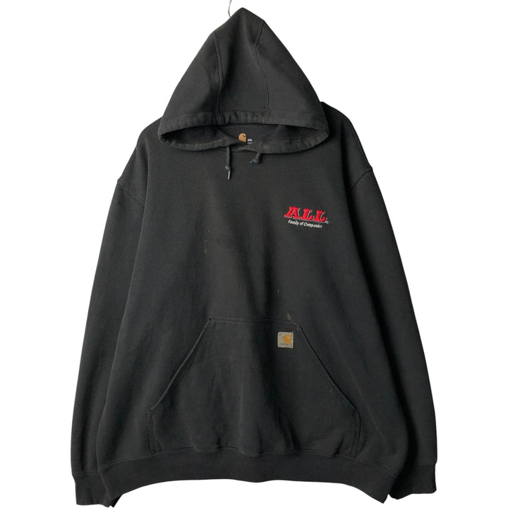 Carhartt Original Fit Sweatshirt Pullover Hoodie, Men's XXL cotton black type Vintage Second Hand