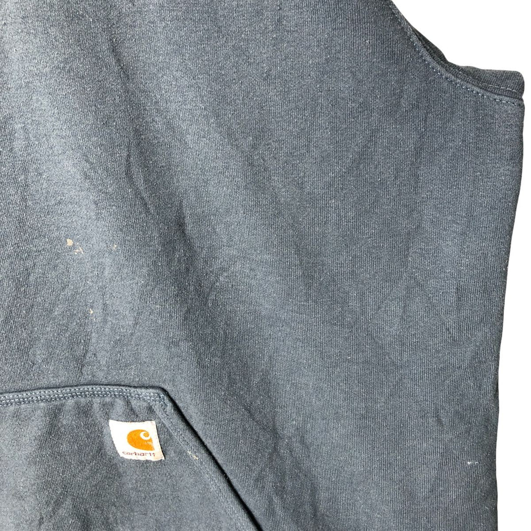 Carhartt Loose Fit Sweat Pullover Hoodie, Men's XL cotton Purple type blue-purple Vintage Second Hand