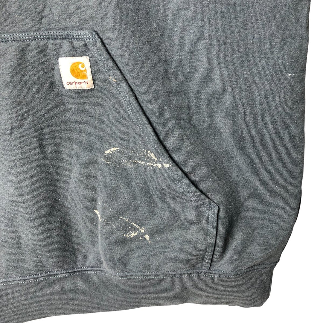 Carhartt Loose Fit Sweat Pullover Hoodie, Men's XL cotton Purple type blue-purple Vintage Second Hand