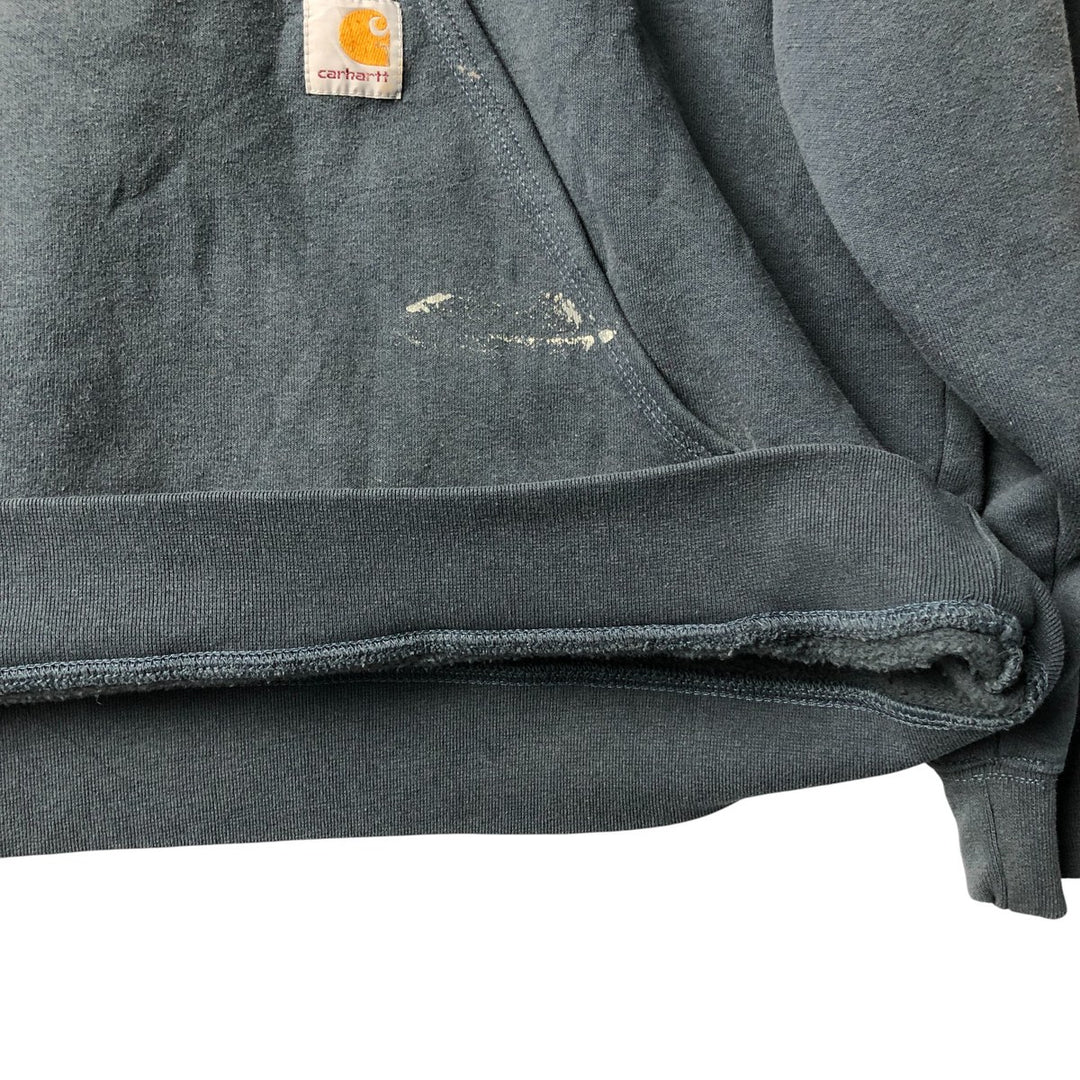 Carhartt Loose Fit Sweat Pullover Hoodie, Men's XL cotton Purple type blue-purple Vintage Second Hand