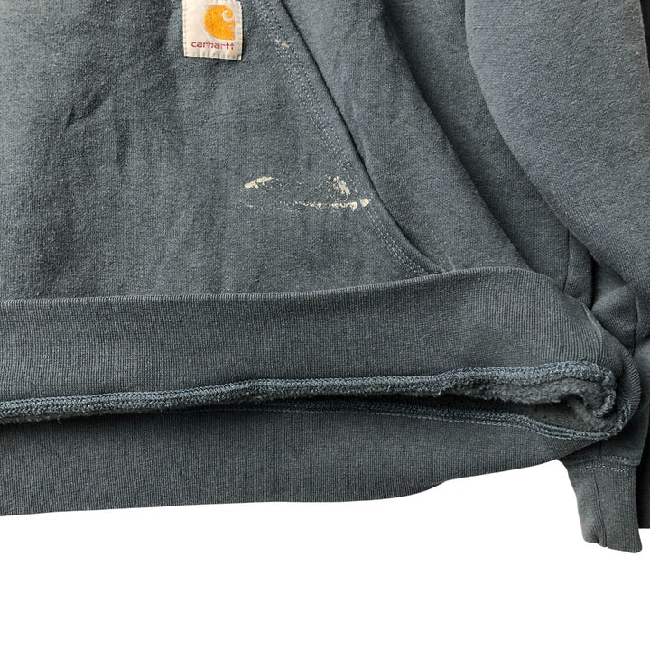 Carhartt Loose Fit Sweat Pullover Hoodie, Men's XL cotton Purple type blue-purple Vintage Second Hand