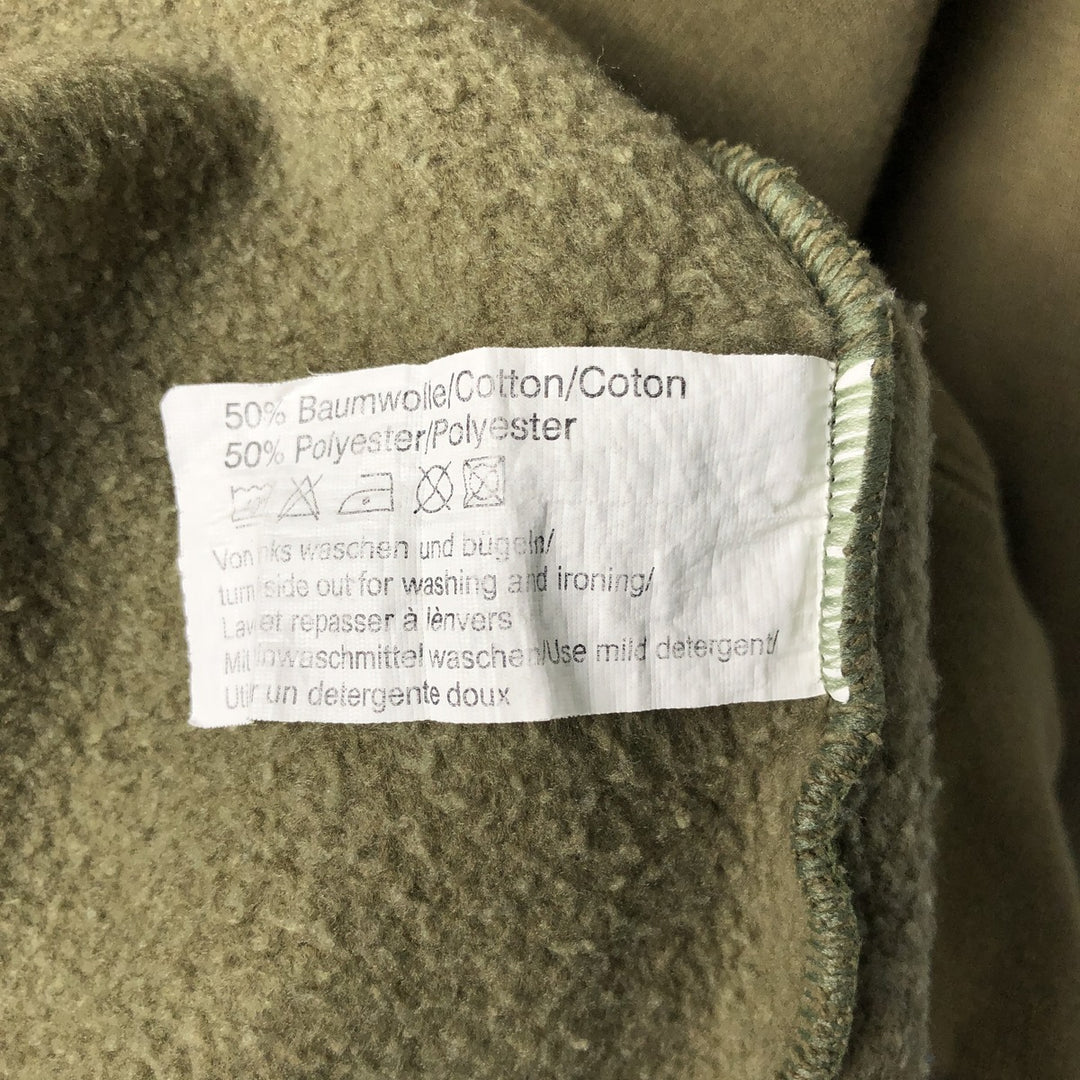 Dickies Sweat Pullover Hoodie Men's Size L cotton Khaki type sage green Vintage Second Hand