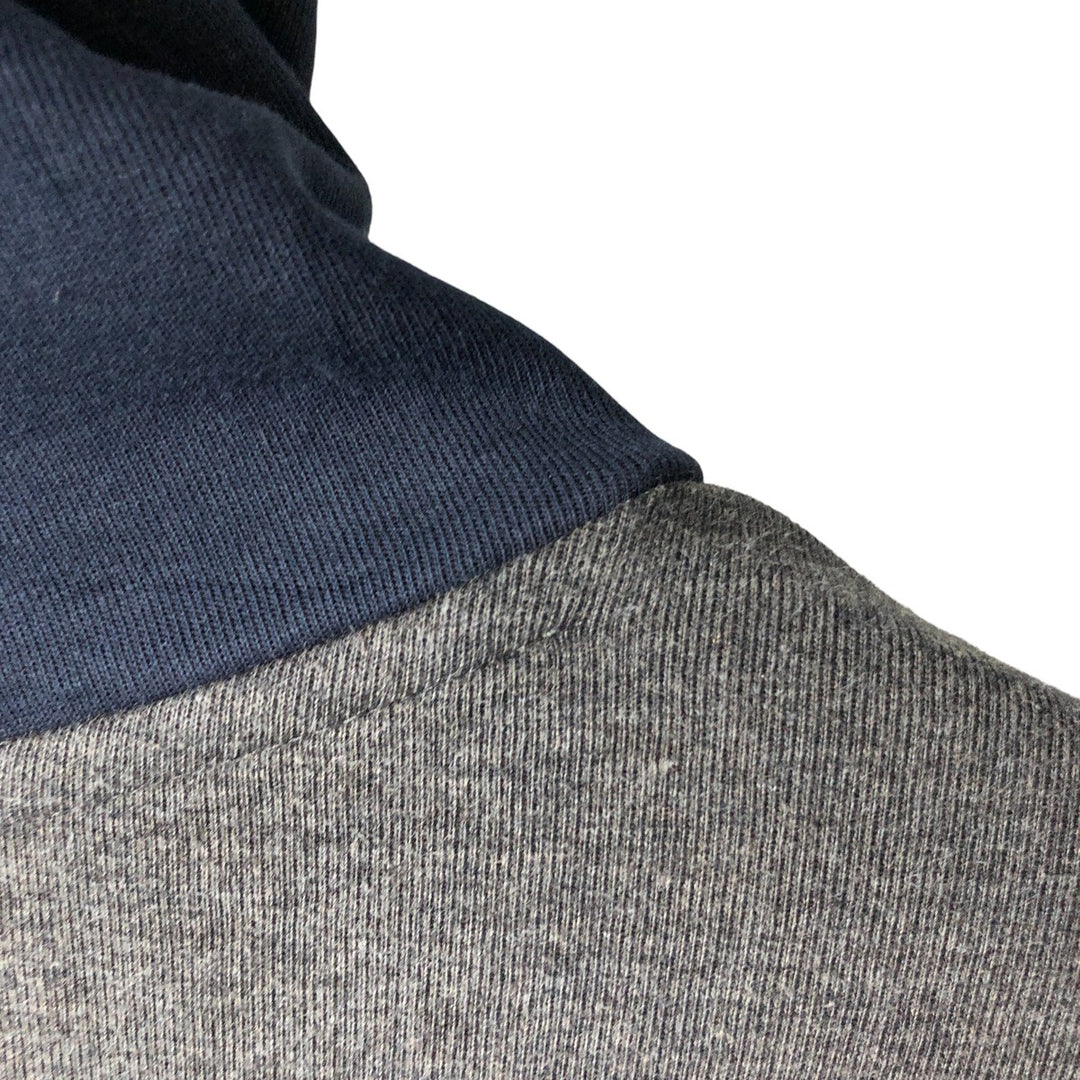 Ralph Lauren POLO RALPH LAUREN PERFORMANCE Two-Tone Pullover Hoodie, Men's XXL polyester navy blue type Vintage Second Hand