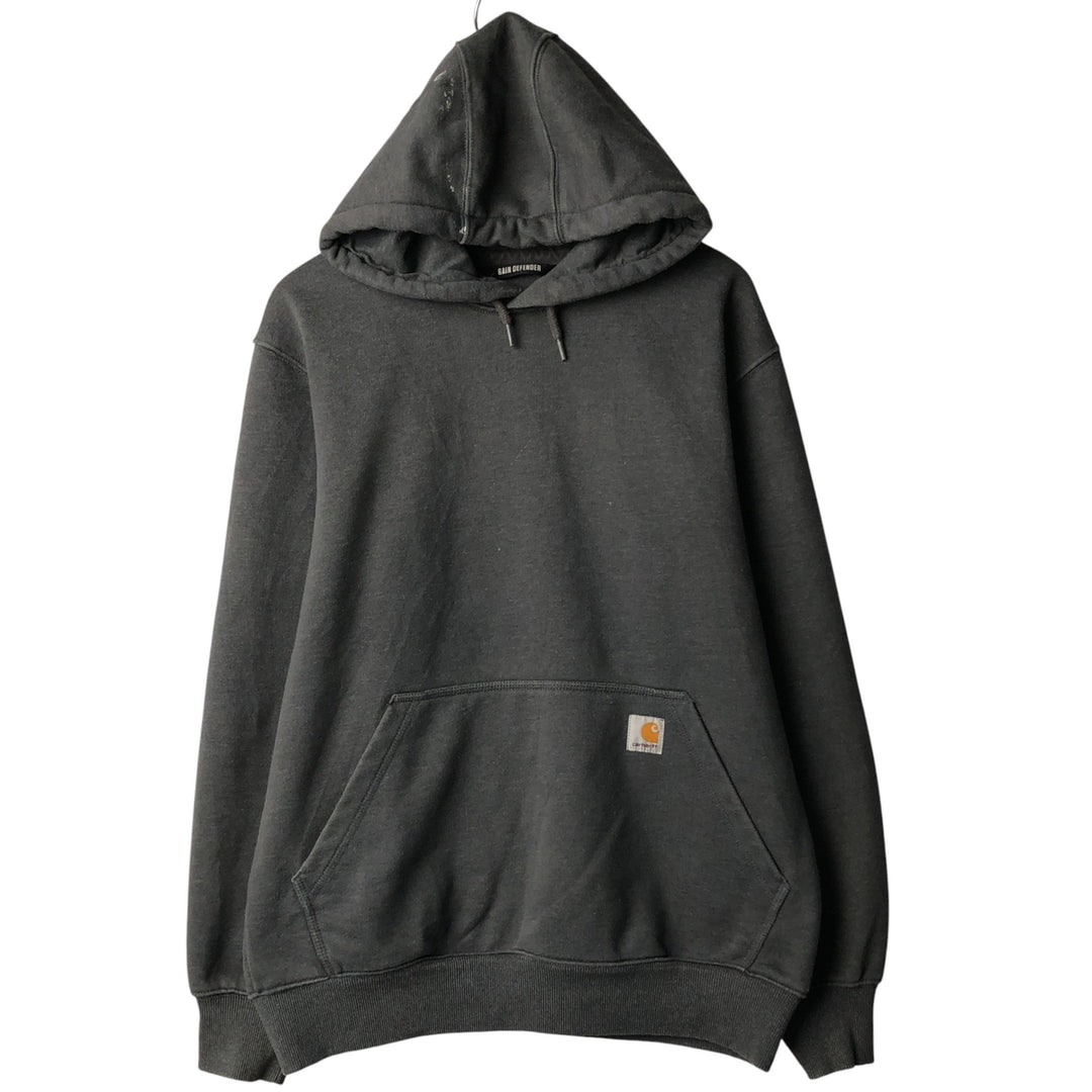Carhartt Loose Fit Sweat Pullover Hoodie, Men's M Size cotton gray type Vintage Second Hand