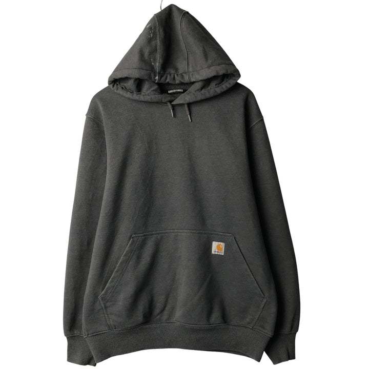 Carhartt Loose Fit Sweat Pullover Hoodie, Men's M Size cotton gray type Vintage Second Hand