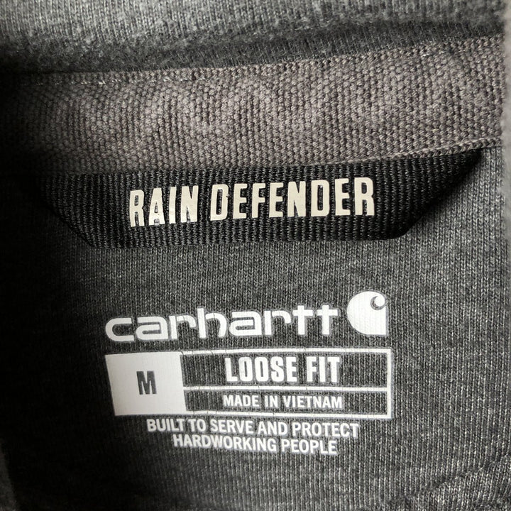 Carhartt Loose Fit Sweat Pullover Hoodie, Men's M Size cotton gray type Vintage Second Hand